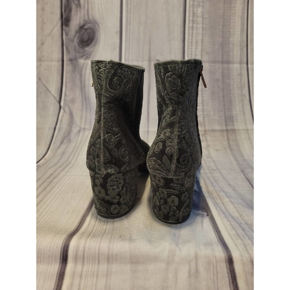 Zigi Soho Nydia Velvet Ankle Boots - Picture 3 of 5